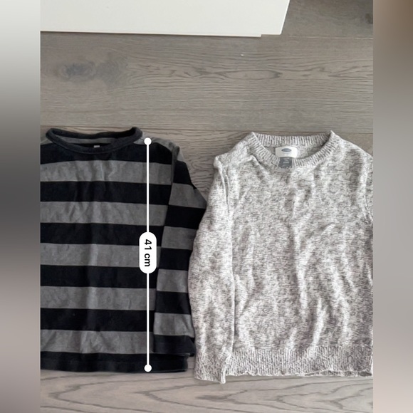 5 Sweaters/hoodies (H&M, Uniqlo, Old Navy) Kids Boys Size 4-6 - Picture 12 of 12